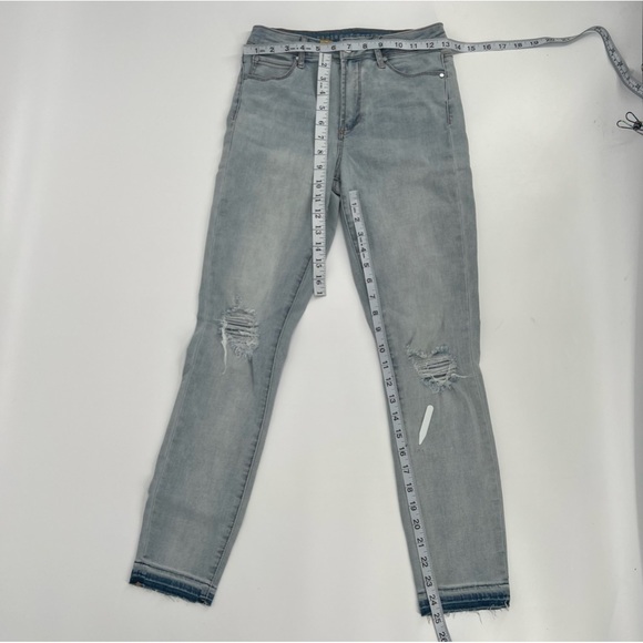 NWT Articles Of Society High Rise Distressed Release Hem Jeans Size 24 Women’s - Picture 5 of 9